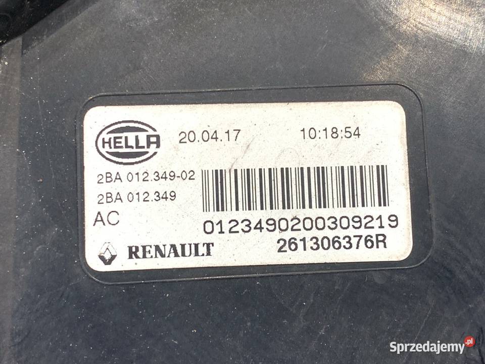 KIERUNKOWSKAZ PRAWY PRZÓD RENAULT MEGANE IV