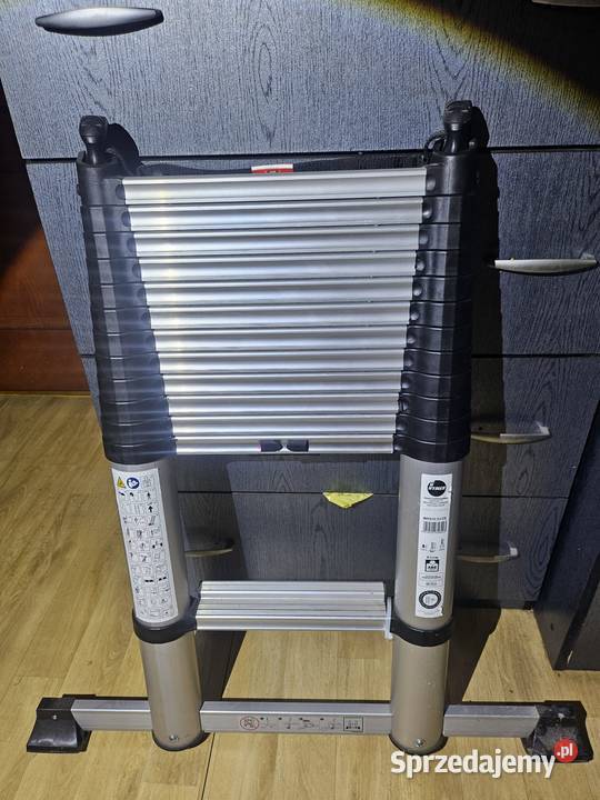 Niemiecka drabina HYMER 4 metry abs 150 kilo Bierutów