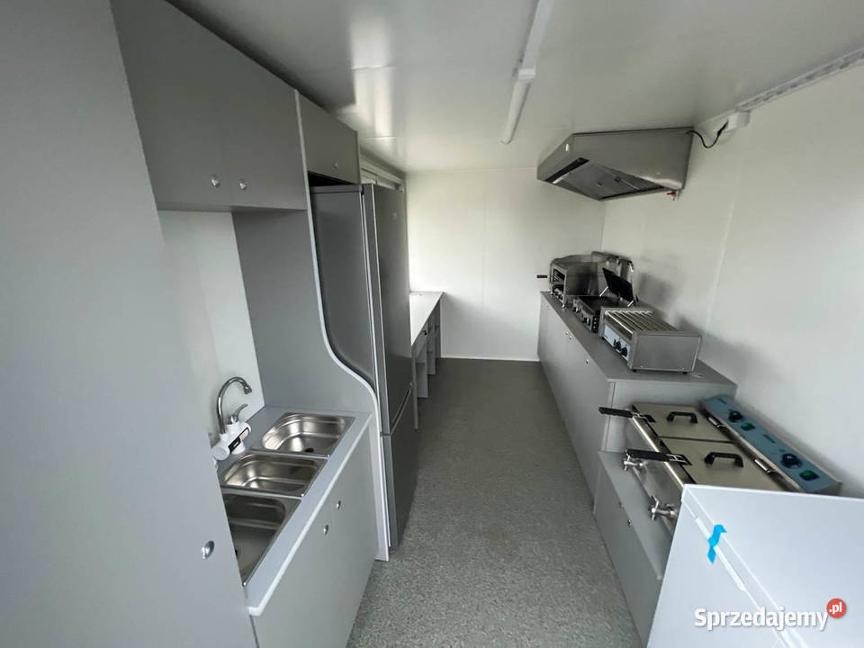 Przyczepa gastronomiczna gotowy biznes fast food Kotlin