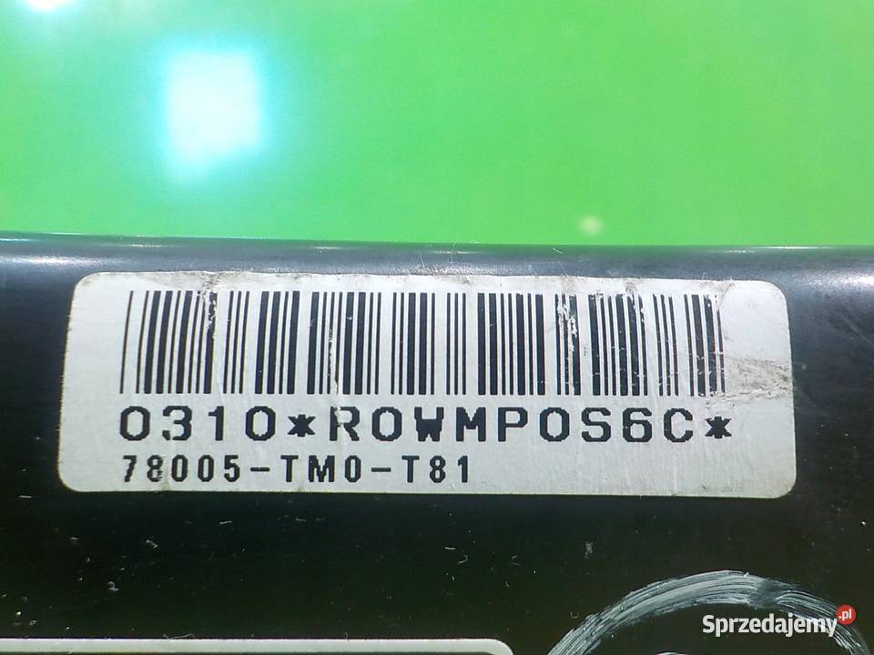 HONDA INSIGHT II 10r 5D AIRBAG poduszka fotela Suków sprzedam