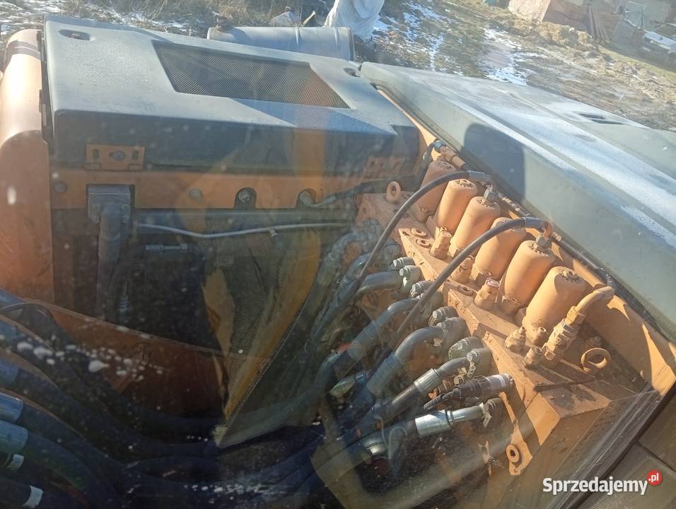 Koparka Case WX145 długie ramięmocna używana Syców sprzedam