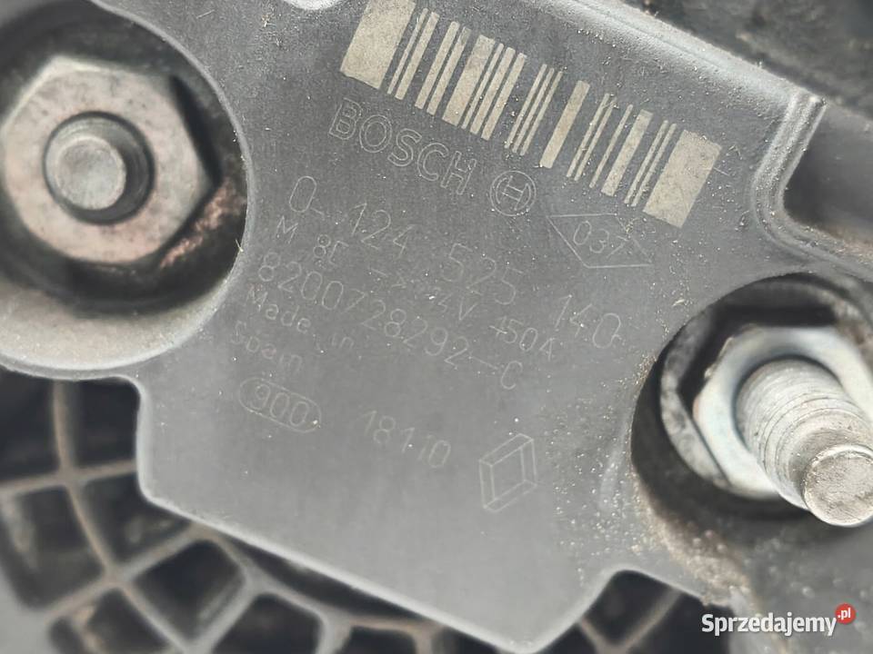 ALTERNATOR Nissan Qashqai Renault Clio 15 dCi lubelskie Chełm