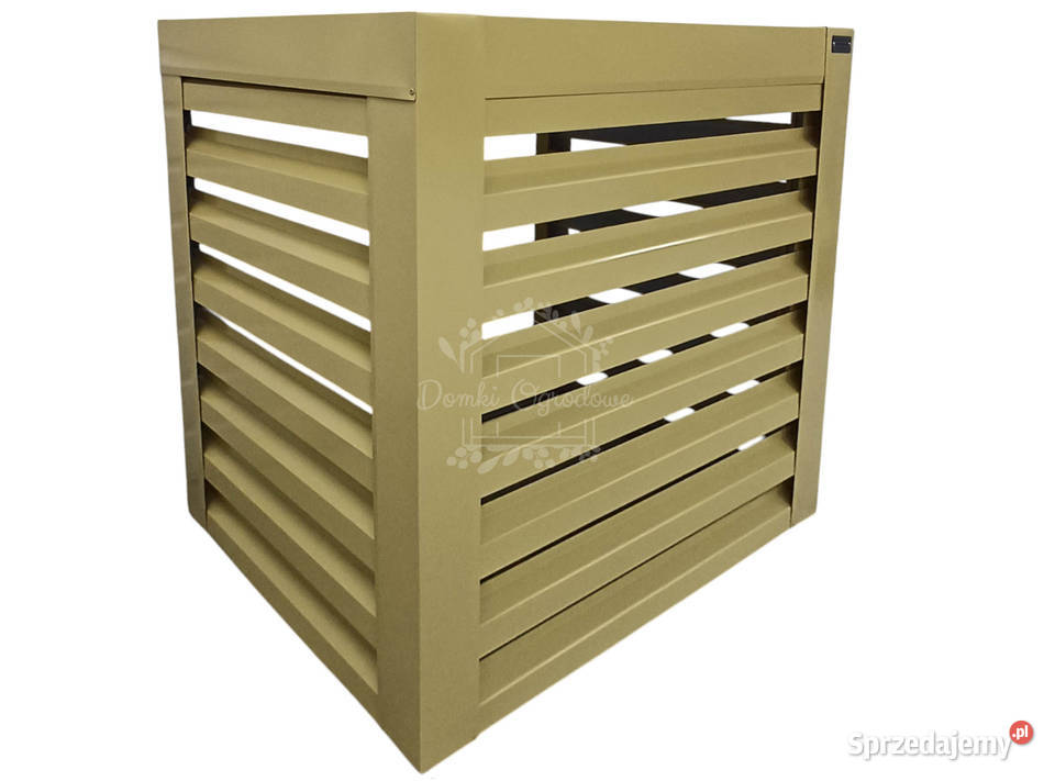 Osłona pompy ciepła 90x80x90 żółty Zabudowa Brzesko