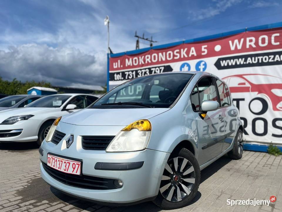 Renault Modus 15 DCI Klima Alufelgi Zadbany 220000km dolnośląskie Wrocław