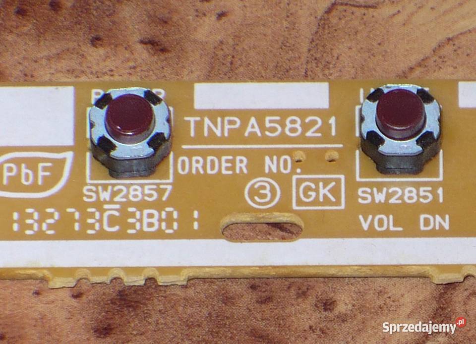 Płytka klawiatury lokalnej Panasonic TNPA5821 TV LED lubelskie Lublin