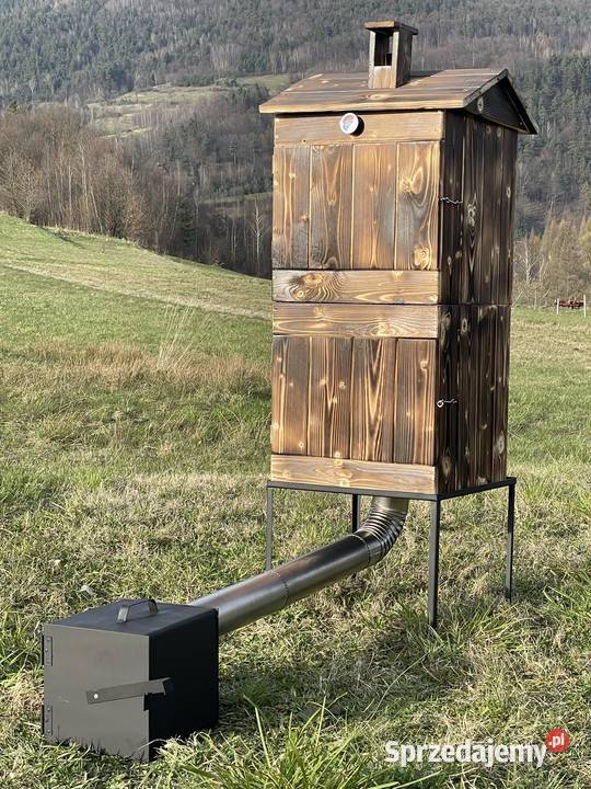 WĘDZARNIA DREWNIANA ogrodowa xxl książka małopolskie Trzebunia