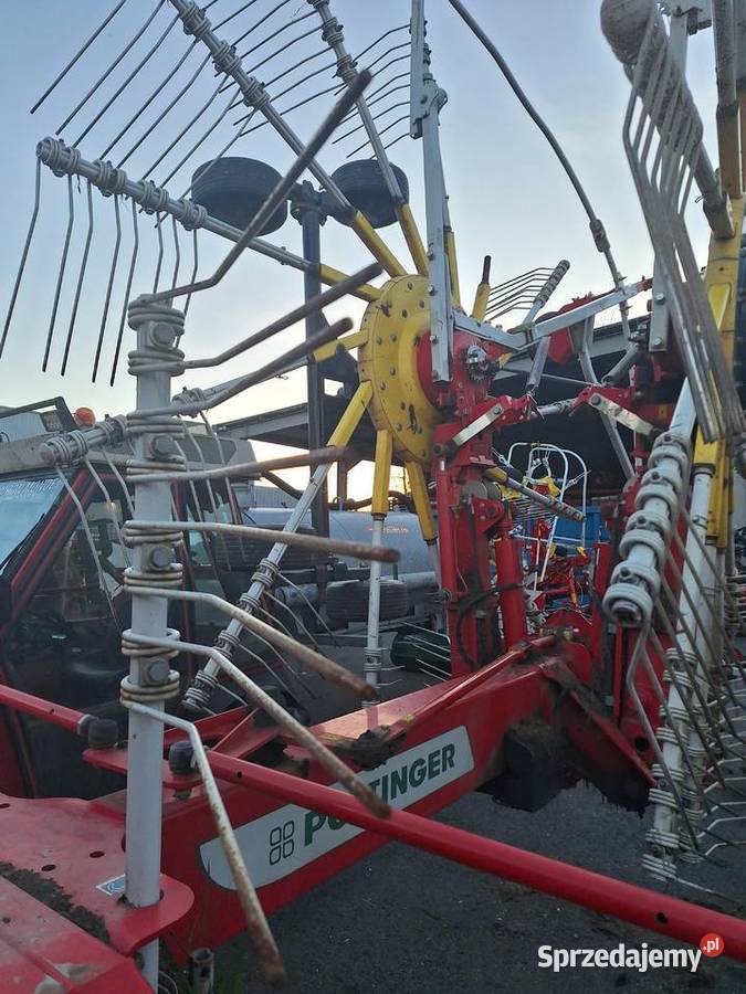 Zgrabiarka dwukaruzelowa Pottinger Krone Stan do podlaskie sprzedam