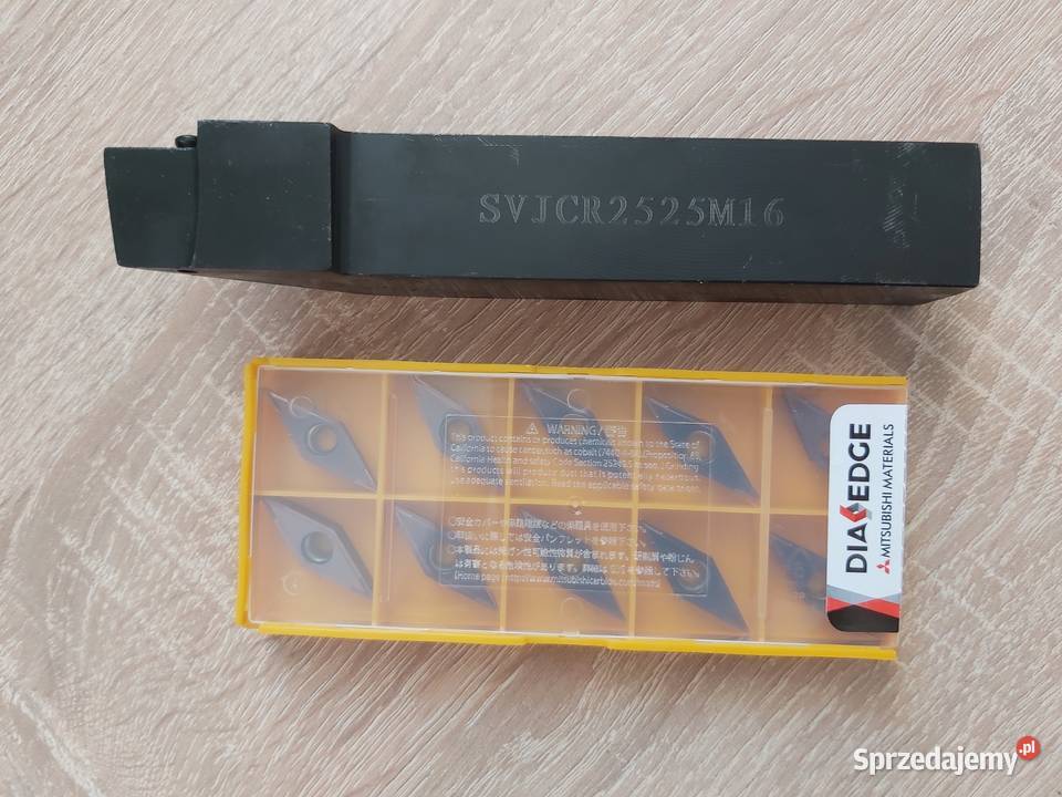 Nóż tokarski SVJCR2525 paczka płytek Warszawa