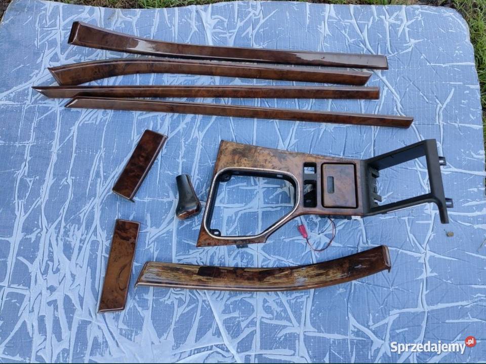 Dekory listwy ozdobne drewno BMW e39 komplet Żory
