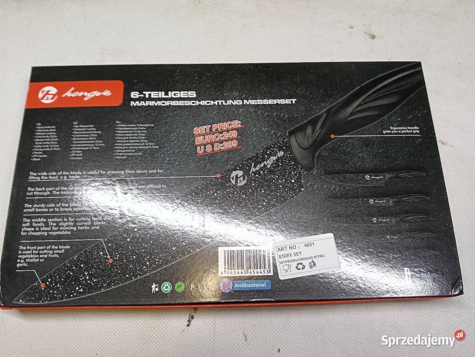 Noże kuchenne nowe Drążdżewo Nowe