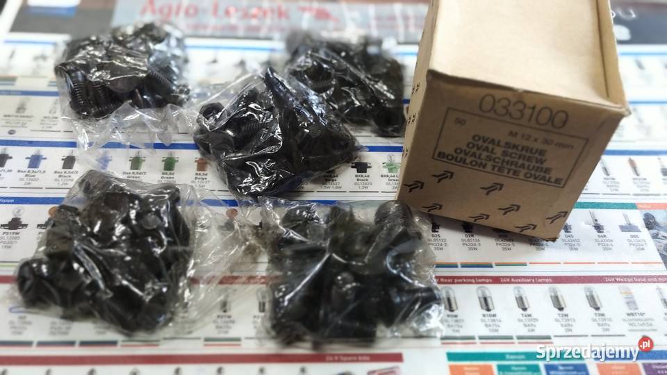 Śruba Kverneland Oryginał 033100 M12x30 Promocja podlaskie Bielsk Podlaski