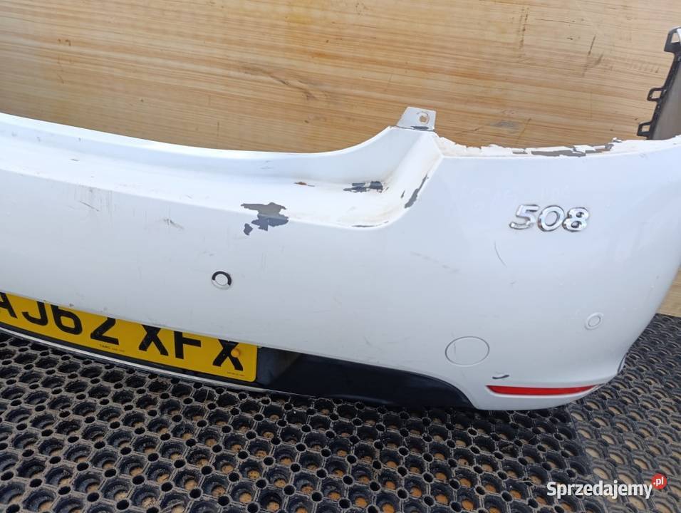 PEUGEOT 508 SEDAN ZDERZAK TYŁ PDC EWP Zbierkowo sprzedam