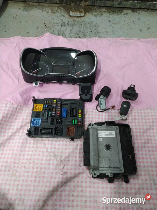 Citroen C3 iii 12 benzyna zestaw startowy Układ elektryczny silnika Jasło