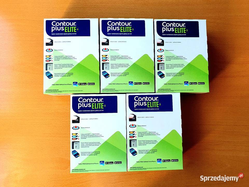 Glukometr Contour Plus Elite Paski testowe łódzkie Piotrków Trybunalski