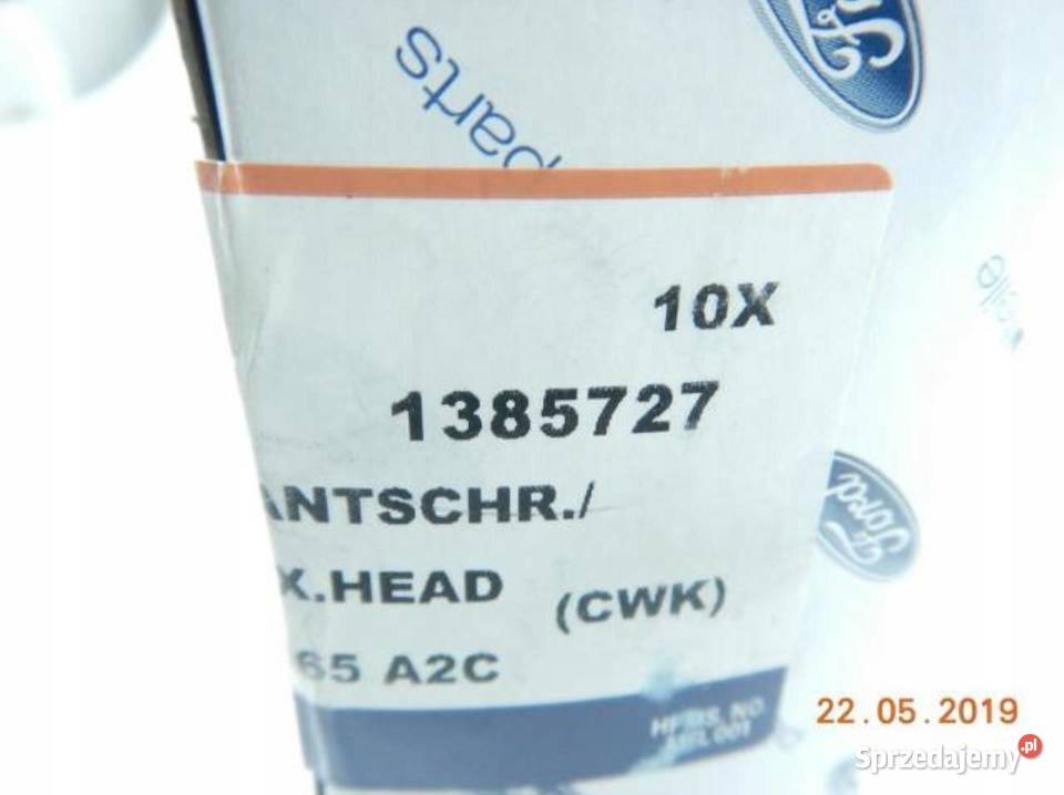 ŚRUBA GŁOWICY FORD FIESTA MK5 10 13 16 lubelskie
