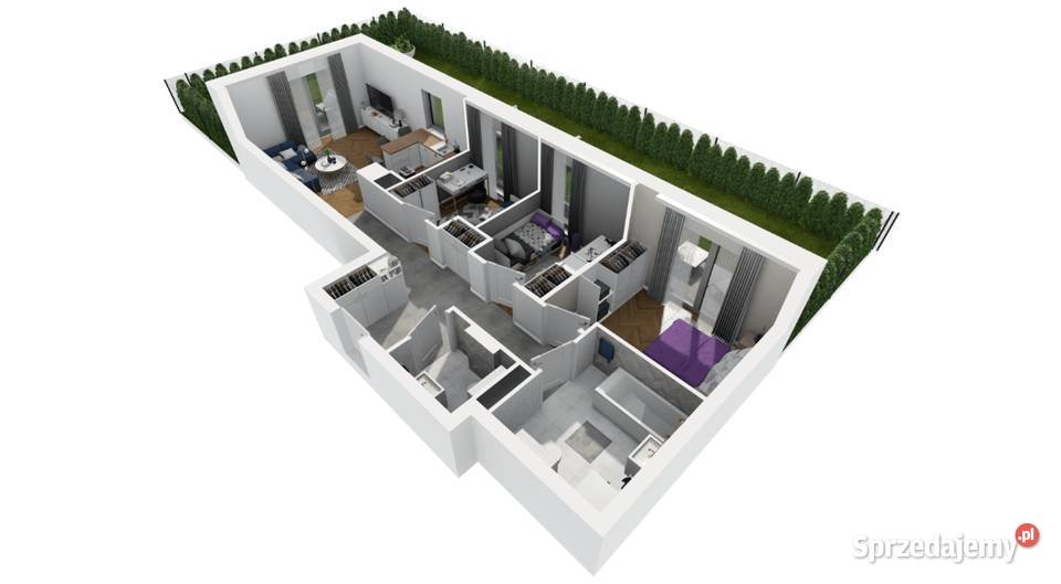 Nowe mieszkanie stan deweloperski 6424 m2 4 Lublin