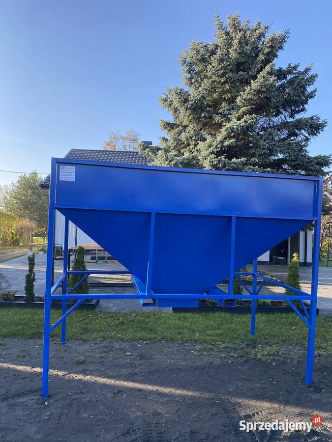 Kosz Zasypowy zasobnik paczkarka lejek GWARANCJA Niedrzew Pierwszy