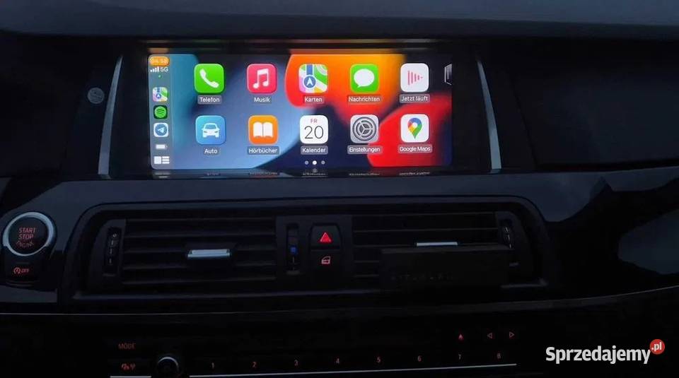 Radio 2din Android BMW5 F10 F11 1016 wifi gps Ożarowice