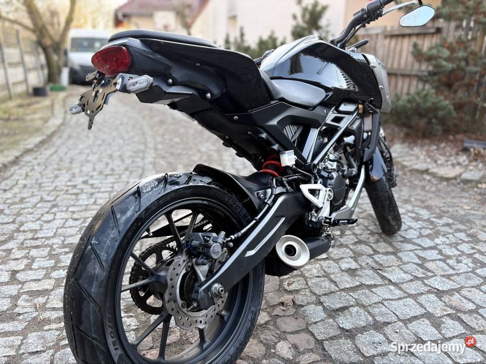 Honda CB 125R ABS Kat A1 B Rok produkcji 2019 lubuskie Zielona Góra