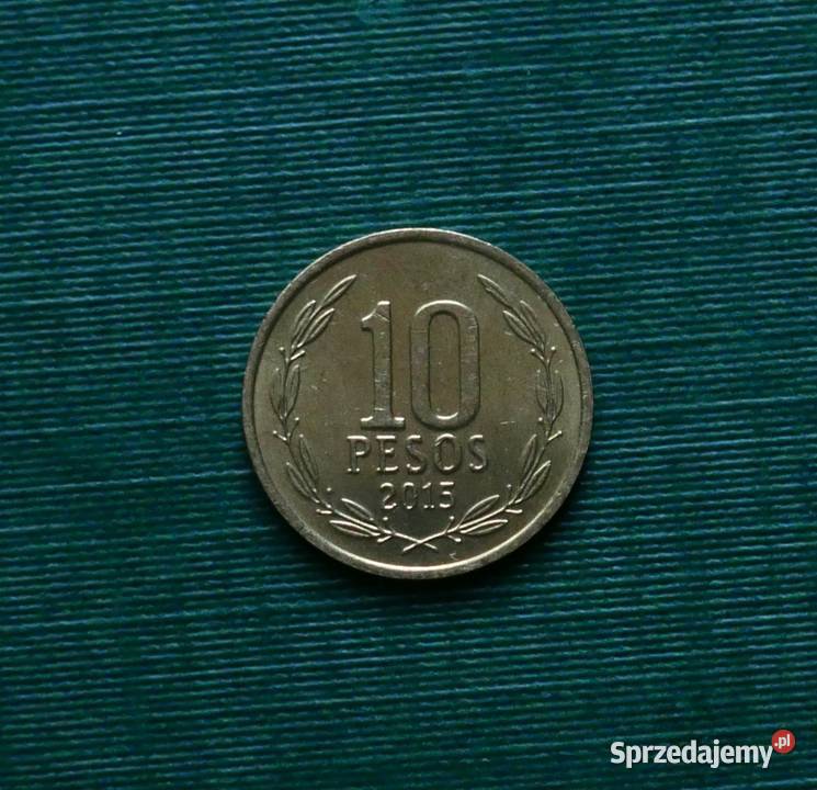 CHILE 10 peso 2015r Gliwice