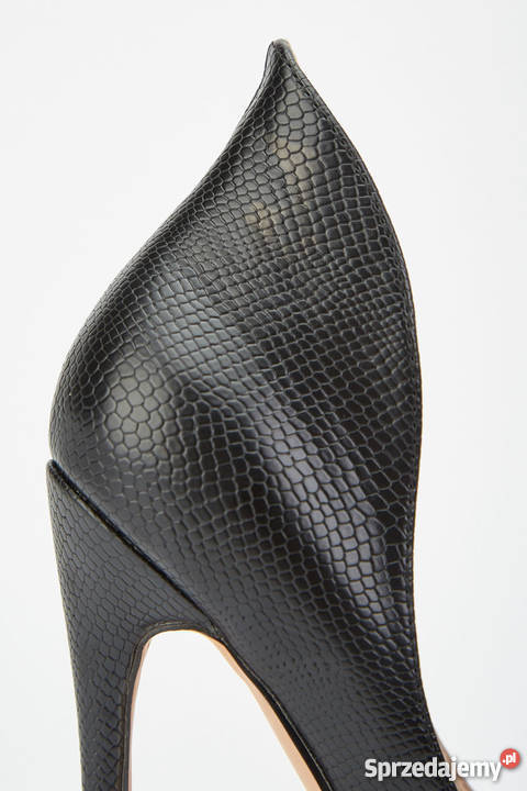 Nowe buty szpilki Lost Ink 39 czarne skóra Szczecin