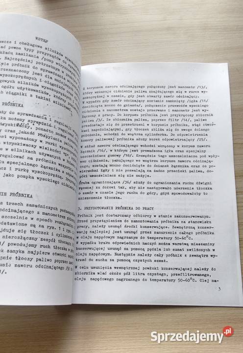 Próbnik wtryskiwaczy PRW2 instrukcja i katalog Książki i Podręczniki podkarpackie Stalowa Wola
