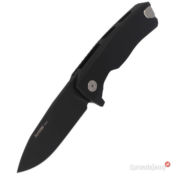 Nóż składany LionSteel Black Aluminium Black mazowieckie Warszawa