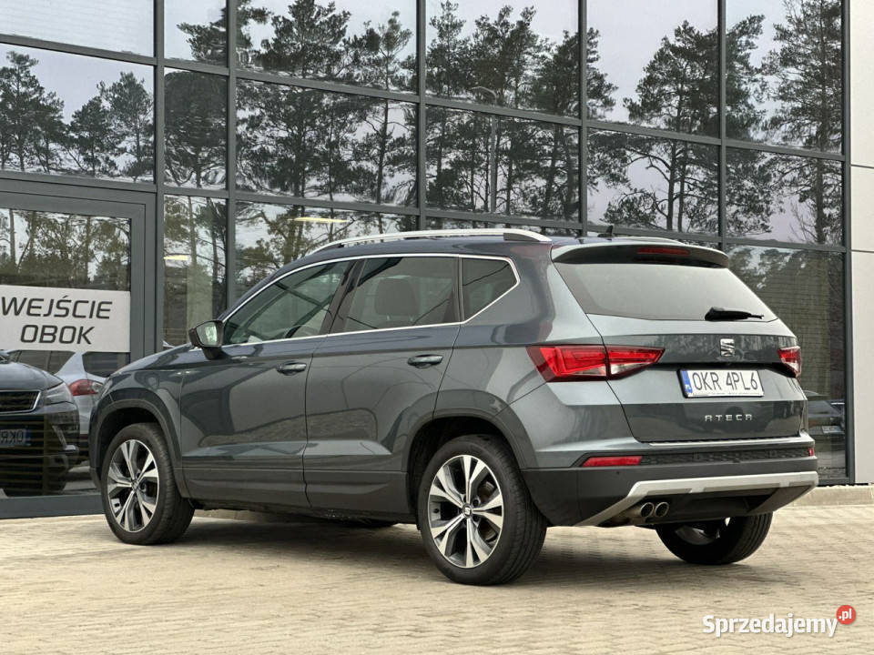 Seat Ateca 8xAlu 1Ręka LED Virtual Kamera360 klimatyzacja Kąty Opolskie sprzedam