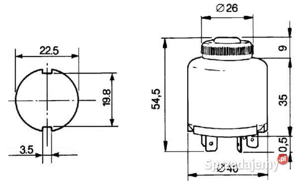 Stacyjka zapłonu 012 Cobo 14158000