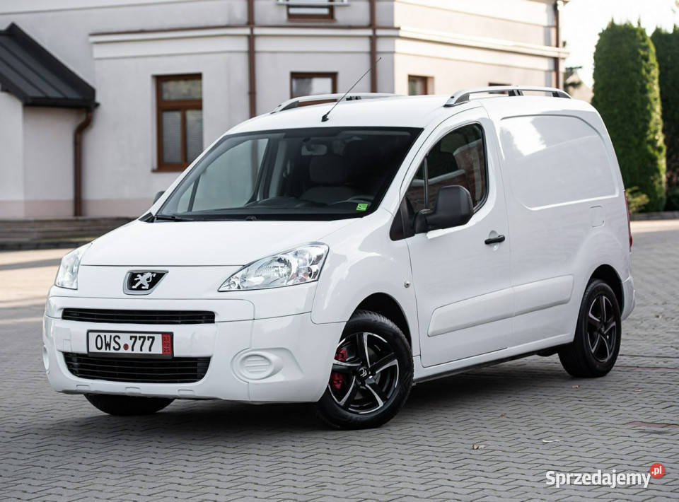 Peugeot Partner 16HDI 90 Klima Led Alu Vat1A biały Motoryzacja Zwoleń