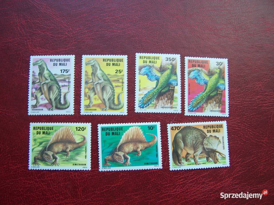 Mali 1984 MNH Mi 102531 Fauna Dinozaury Tychy