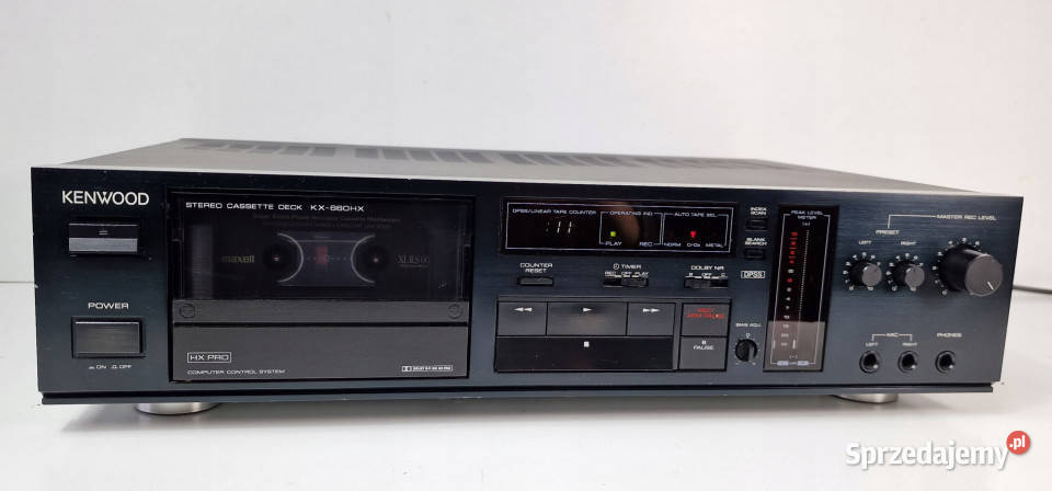 Kenwood magnetofon dwukasetowy KX 660 HX KX660HX Międzychód
