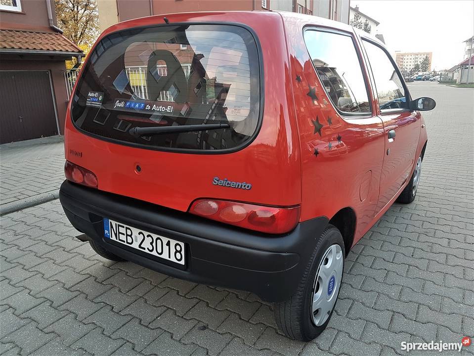 Fiat Seicento Actual 11 KAT 2003 nieuszkodzony