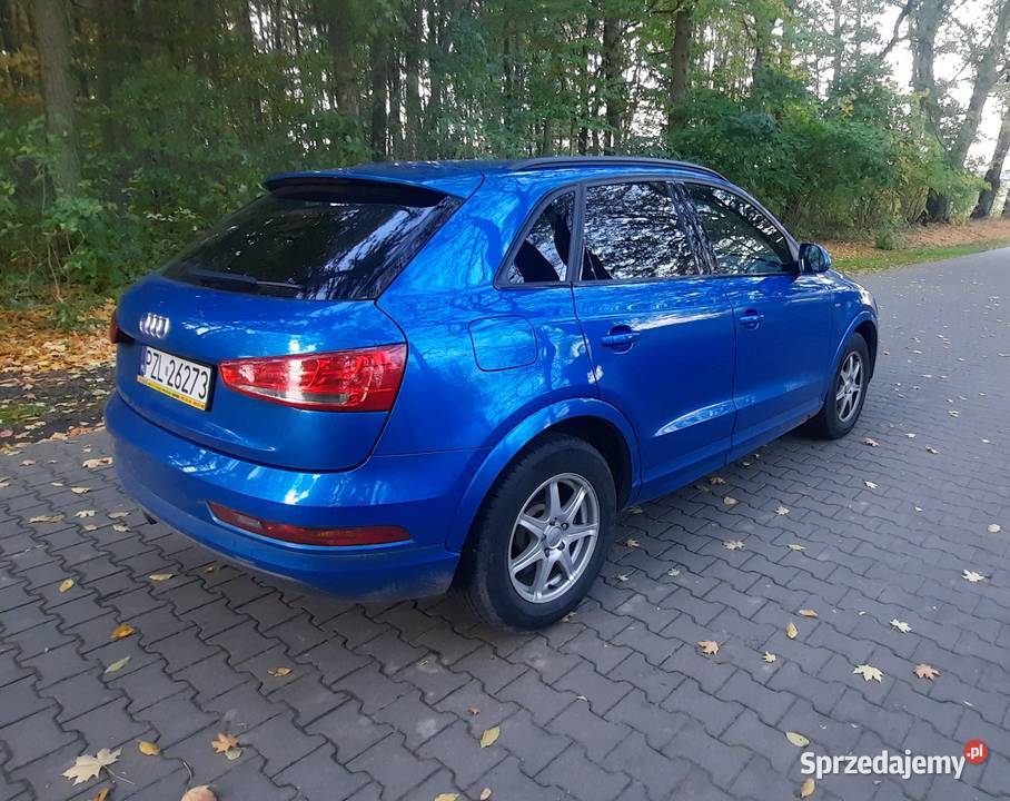Audi Q3 2016r 2x sline manual panorama hak skóry 1400cm3 wielkopolskie Jastrowie
