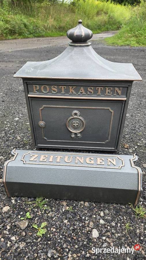 Skrzynka pocztowa z gazetnikiem Piła