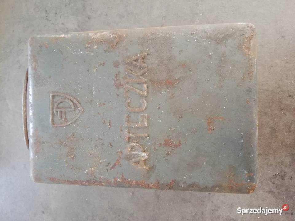 Apteczka samochodowa zabytkowa