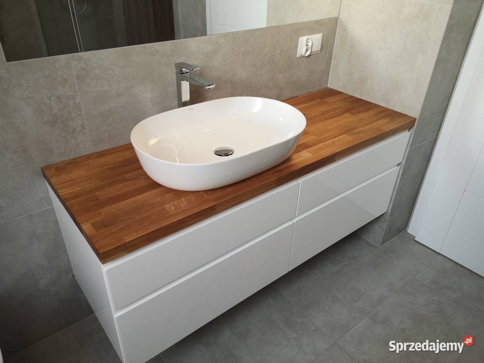 Szafka pod umywalkę z płyty laminowanej dąb Bydgoszcz