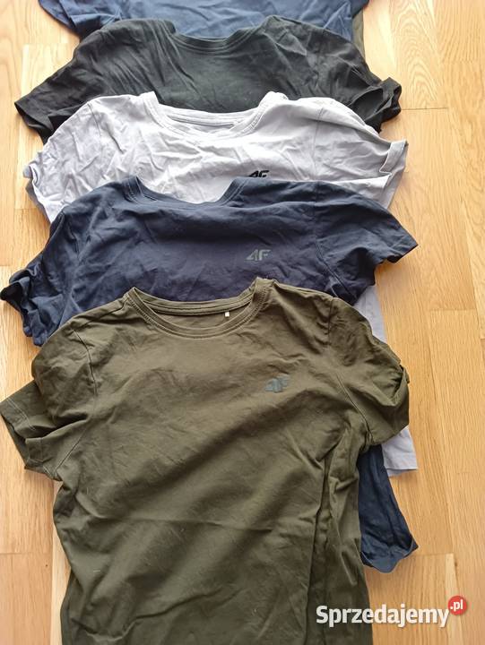 Koszulki krótki rękaw 4f paka 10 Lublin sprzedam