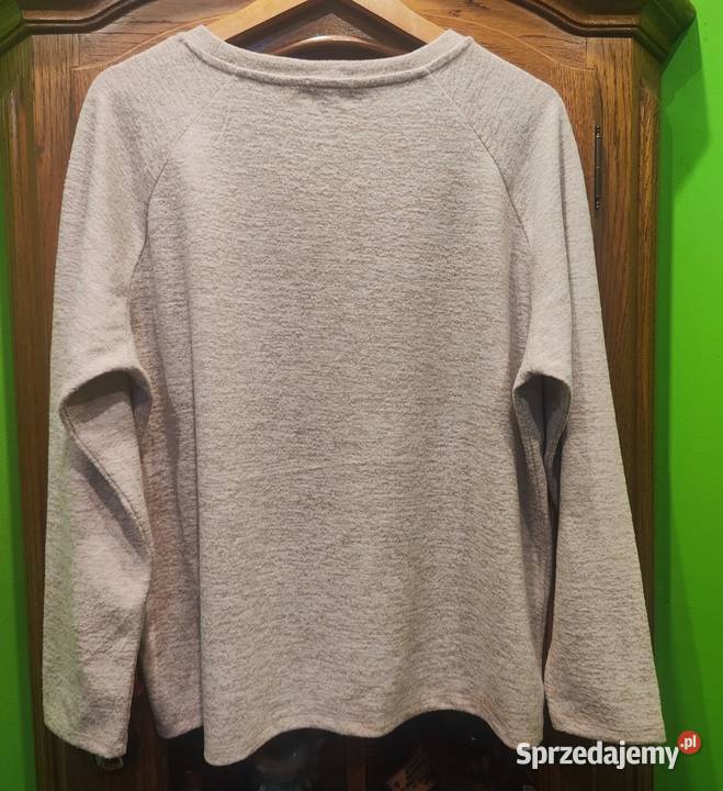 Kremowy sweterek z ozdobnymi guzikami INEXTENSO Rozmiar 40(L) mazowieckie Piaseczno