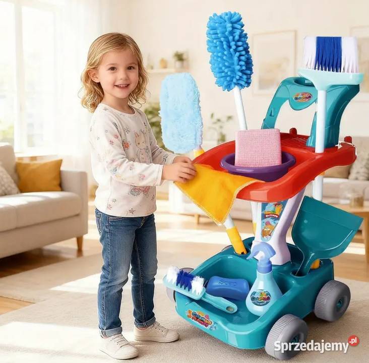 Zestaw zabawek do sprzątania dziecięcy zestaw lubelskie Łęczna