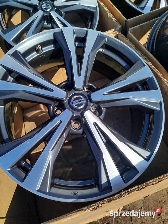 A971Alufelgi uzywane 18 5x1143 Nissan Qashqai aluminiowe Bąków