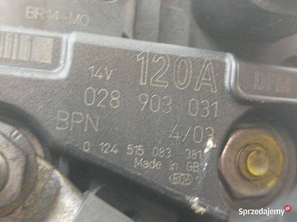 ALTERNATOR 028903031 0124515083 19 TDI