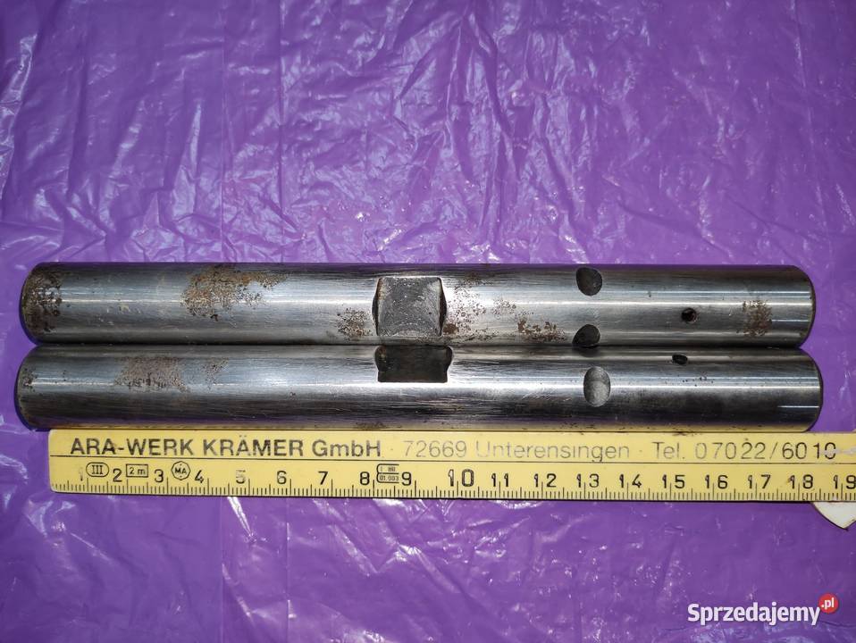 Sworzeń zwrotnicy sztuk 2 ORYGINAŁ Przeworno