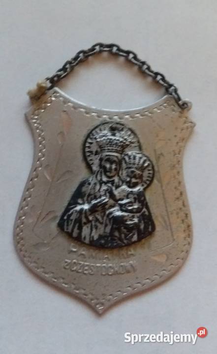 Stary ryngrafMedalionPamiątka z Częstochowy sprzedam
