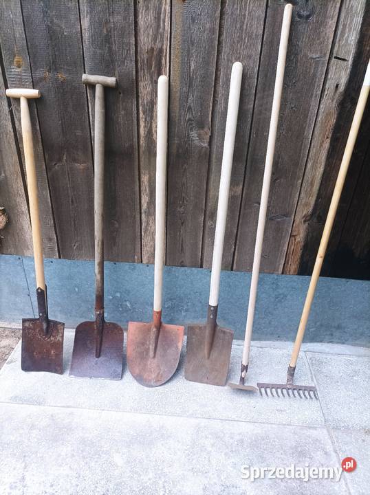 Narzędzia ogrodnicze budowlane ręczne Sterdyń
