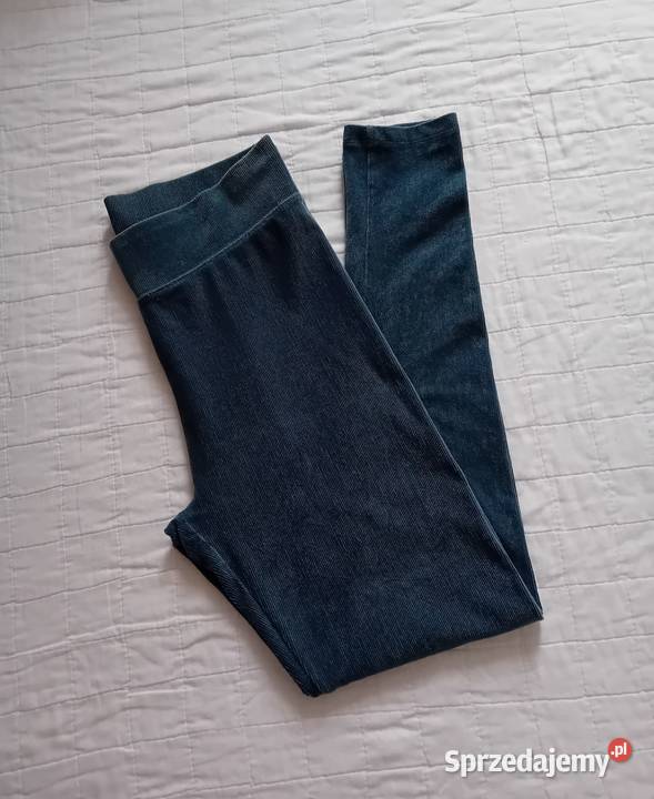 Legginsy prążkowane elastyczne i dopasowane Pozostałe Warszawa