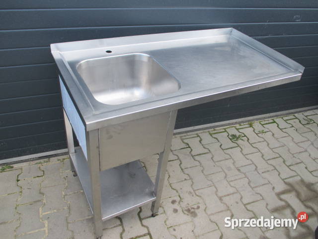 Zlew Gastronomiczny Z Półką Z Miejscem na sprzedam