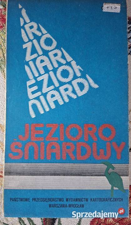 Jezioro Śniardwy 1 60 000 mapa turystyczna Kraków sprzedam