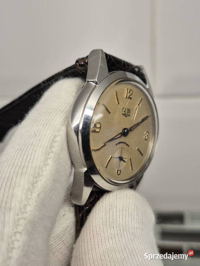 Męski zegarek vintage GUB Glashtte Chorzów