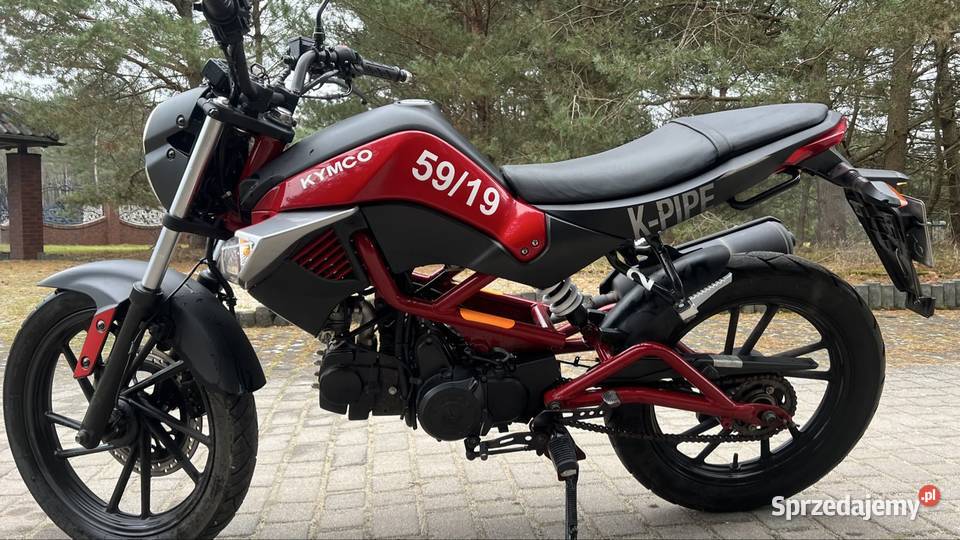kymco k pipe 125 pół automat mały przebieg Łąg
